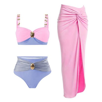 Three-Way One-Piece Swimsuit