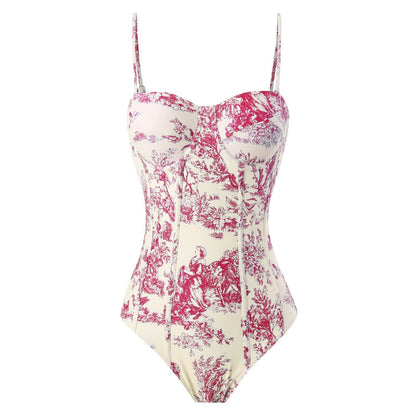 Slim One-Piece Swimsuit