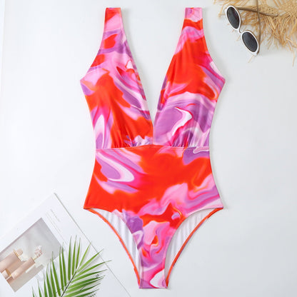 Retro Plunge One-Piece Swimsuit