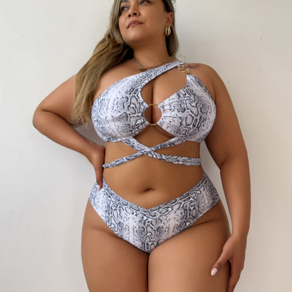 Plus Size One-Piece Swimsuit