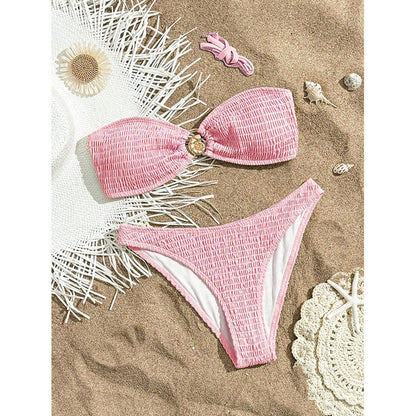Solid Bikini Set