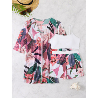 Print Casual Cover-Up