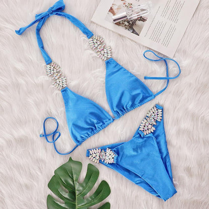 Solid One-Piece Swimsuit