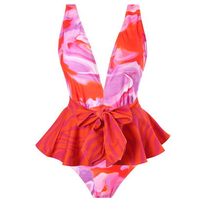 Retro Plunge One-Piece Swimsuit