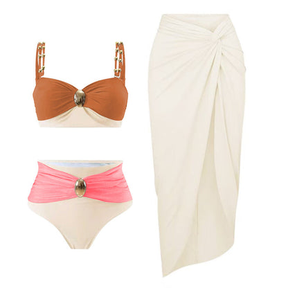 Three-Way One-Piece Swimsuit