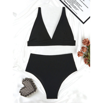 Solid Bikini Set