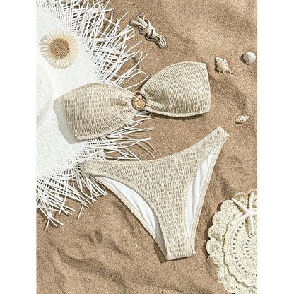 Solid Bikini Set