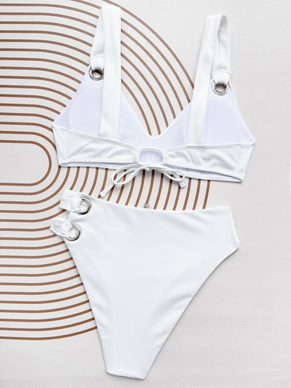 Solid Bikini Set