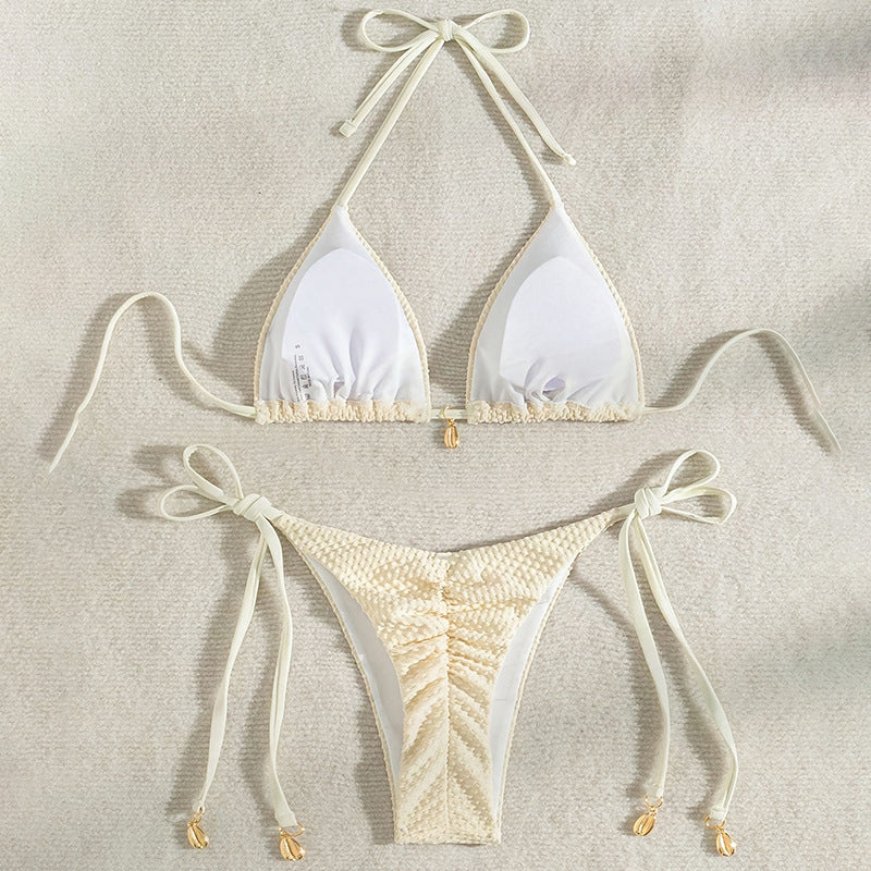 Solid Bikini Set