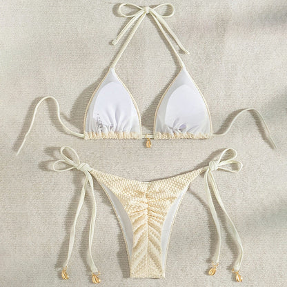 Solid Bikini Set