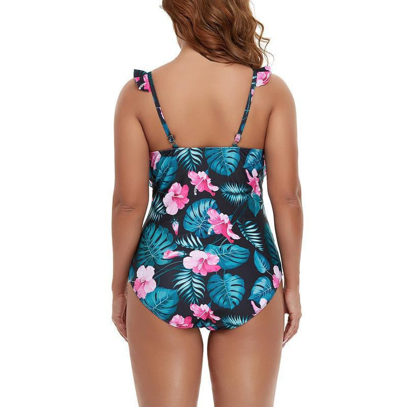Plus Size One-Piece Swimsuit