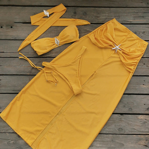 Solid One-Piece Swimsuit