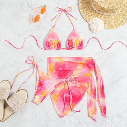 Solid Bikini Set