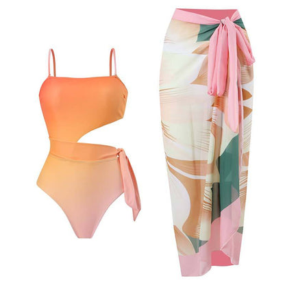 Slim One-Piece Swimsuit