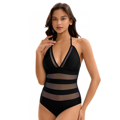 Triangle Slimming One-Piece Swimsuit