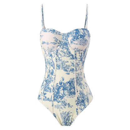 Slim One-Piece Swimsuit