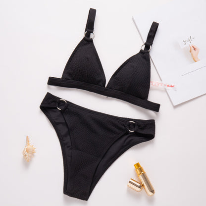 Solid Bikini Set