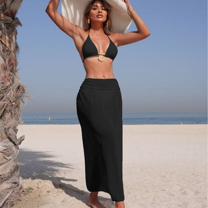 Solid Bikini Set