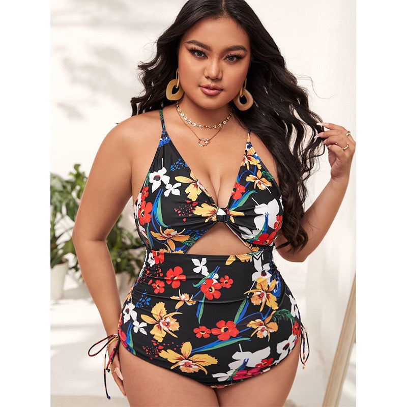 Plus Size One-Piece Swimsuit