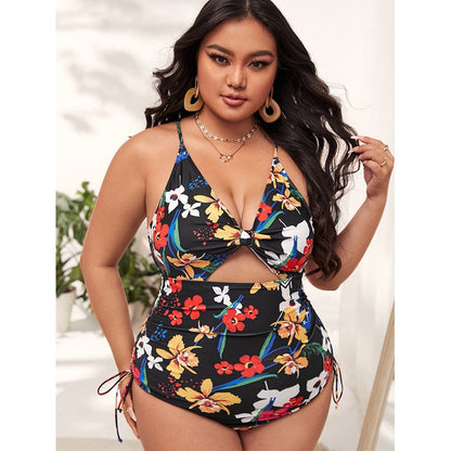 Plus Size One-Piece Swimsuit