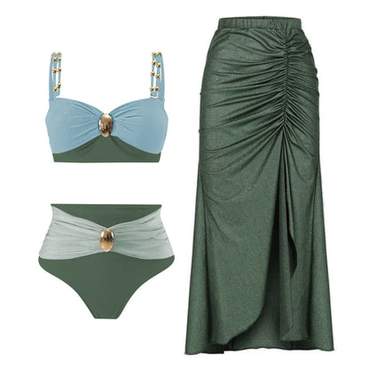 Three-Way One-Piece Swimsuit