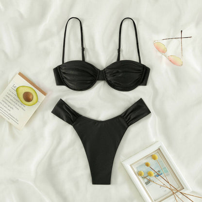 Triangle Plus Bikini Set