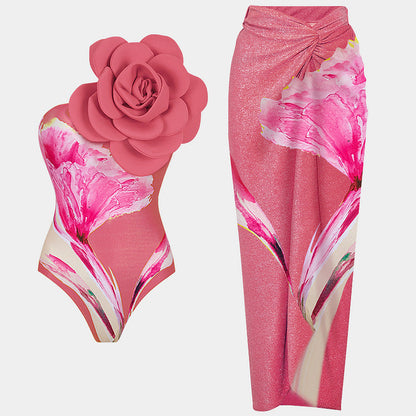 Slim One-Piece Swimsuit