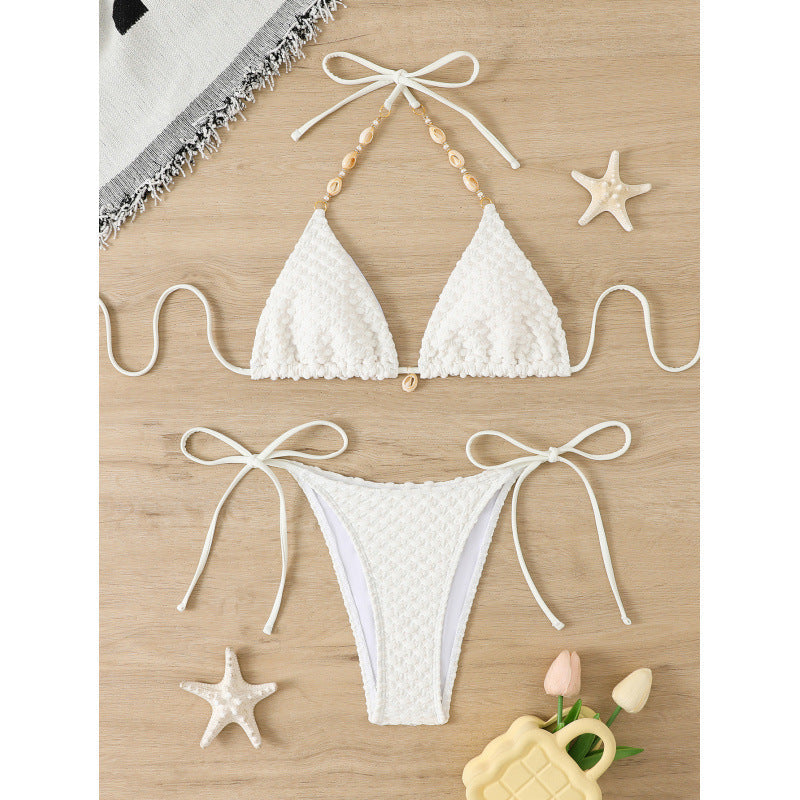 Solid Bikini Set