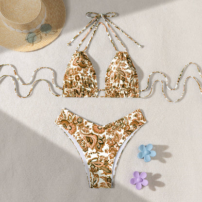 Solid Bikini Set