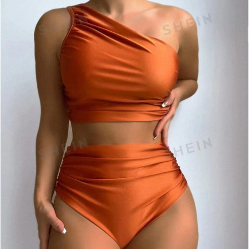 Solid Bikini Set