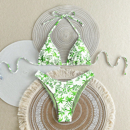 Slit One-Piece Swimsuit
