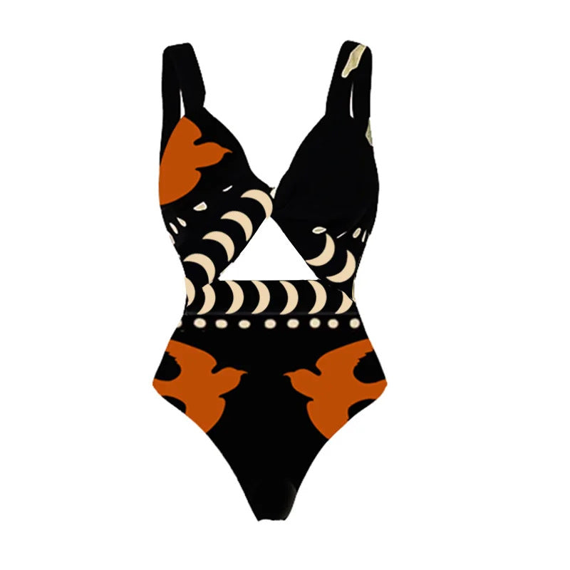 Slim One-Piece Swimsuit
