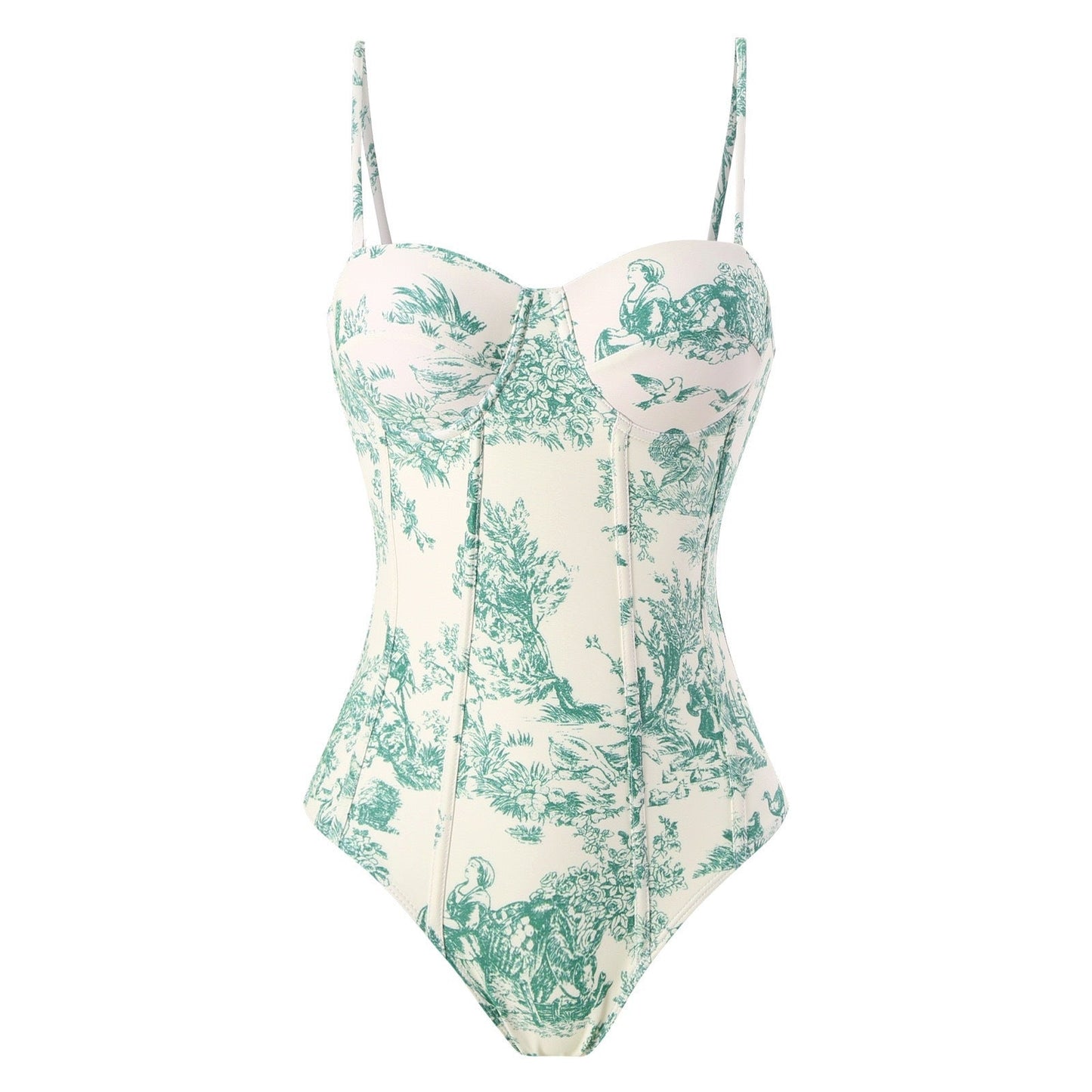 Slim One-Piece Swimsuit