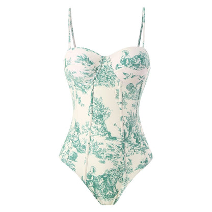 Slim One-Piece Swimsuit