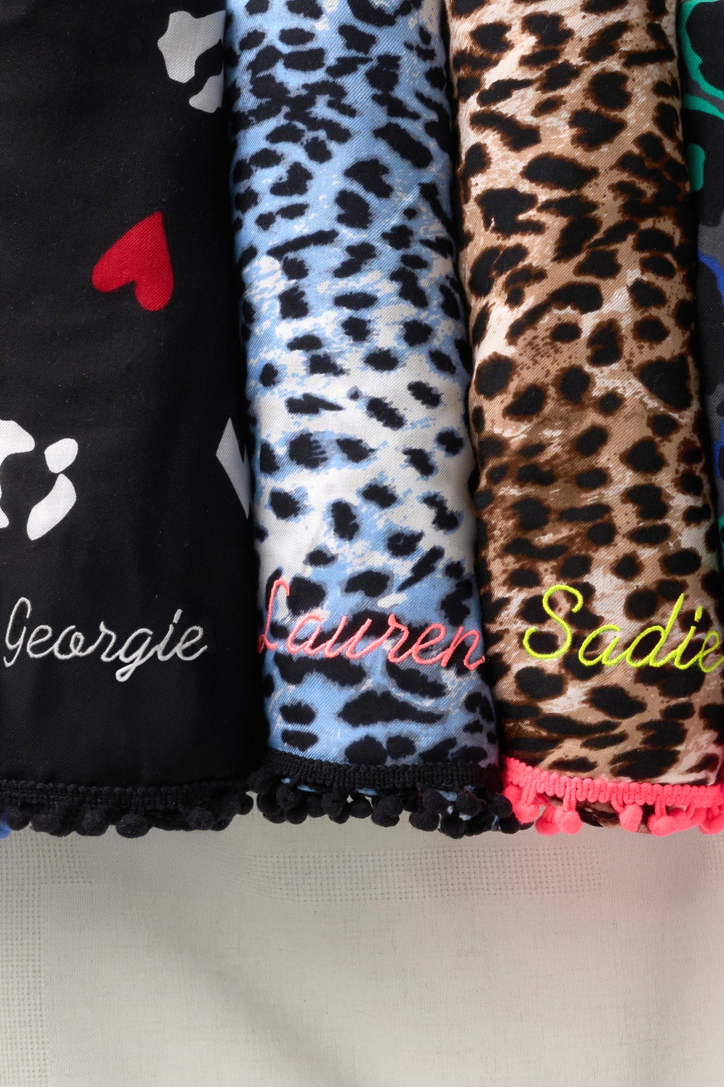 Scamp & Dude x Jodie Kidd Khaki Leopard Charity Super Scarf