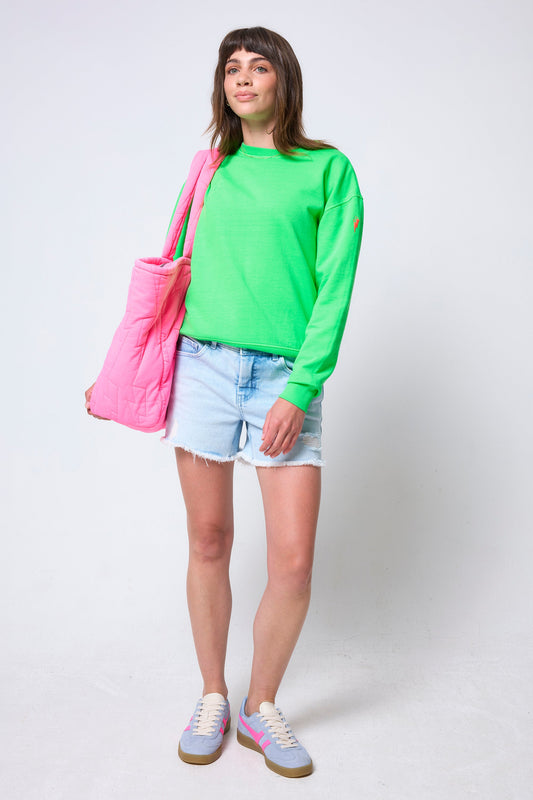COMING SOON: Neon Green Washed Ultimate Sweatshirt
