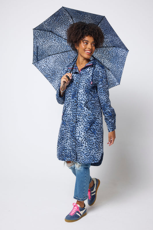 COMING SOON: Navy Cheetah Umbrella