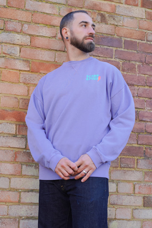 Mens Lilac Sweatshirt