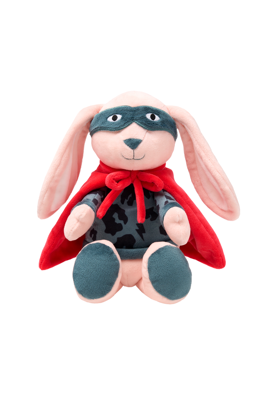 Charity Superhero Sleep Buddy Scamp the Bunny