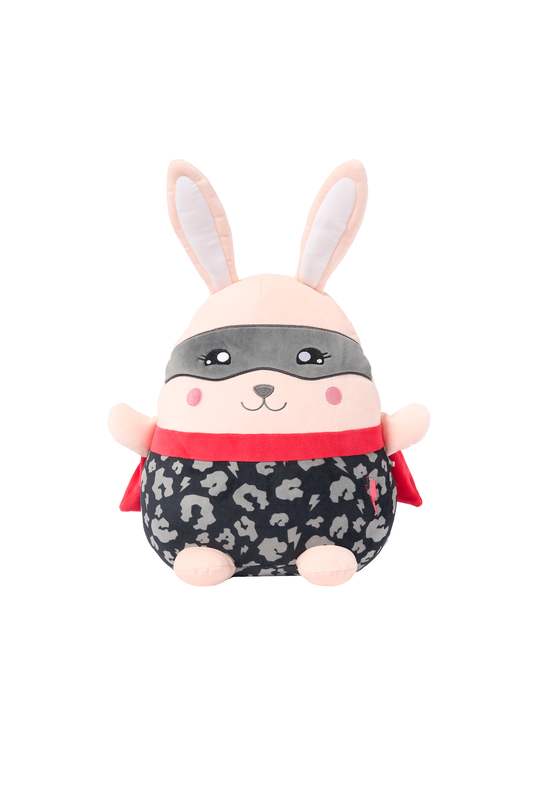 Charity Snuggly Superhero Sleep Buddy Scamp the Bunny