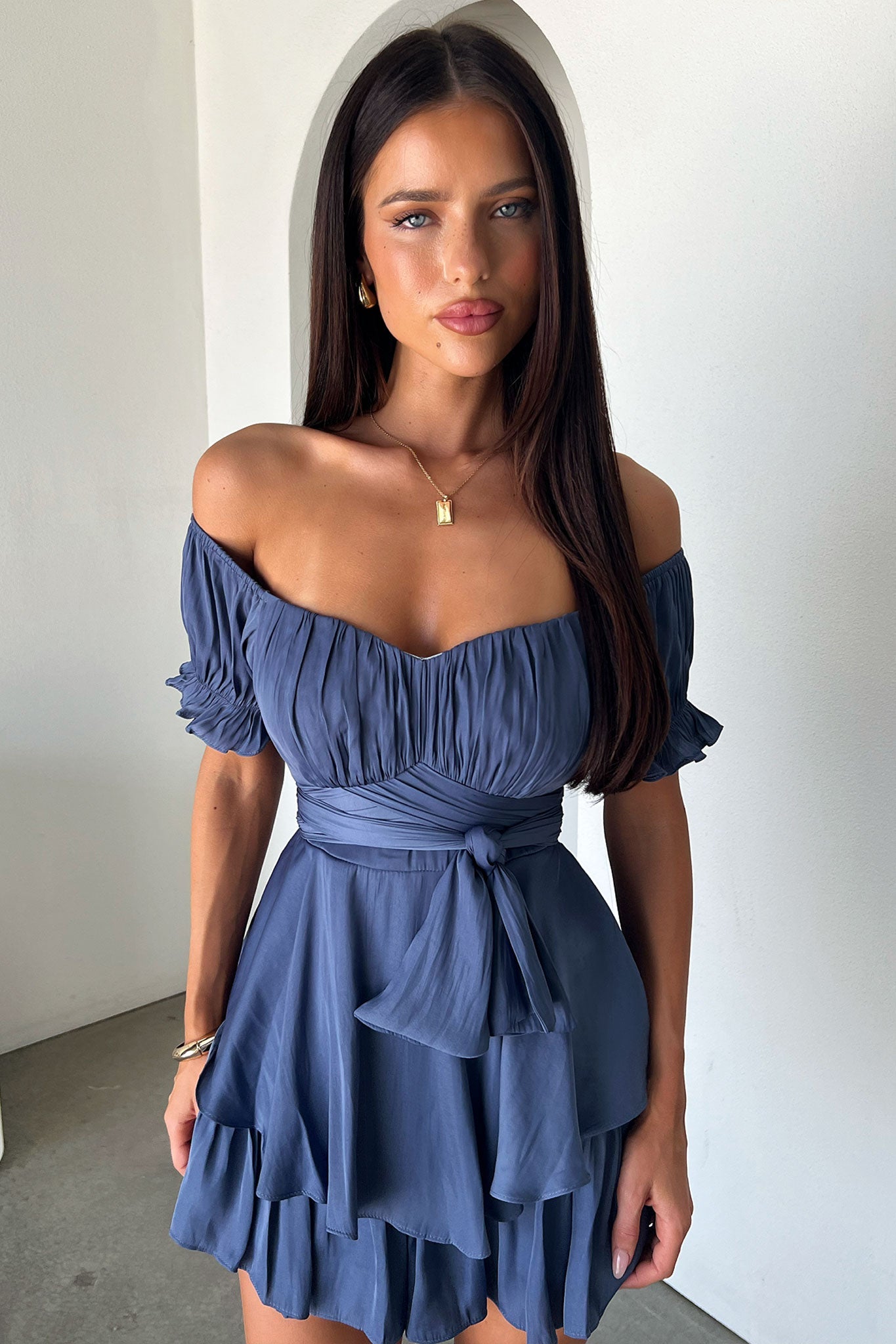 Ciera Playsuit - Navy